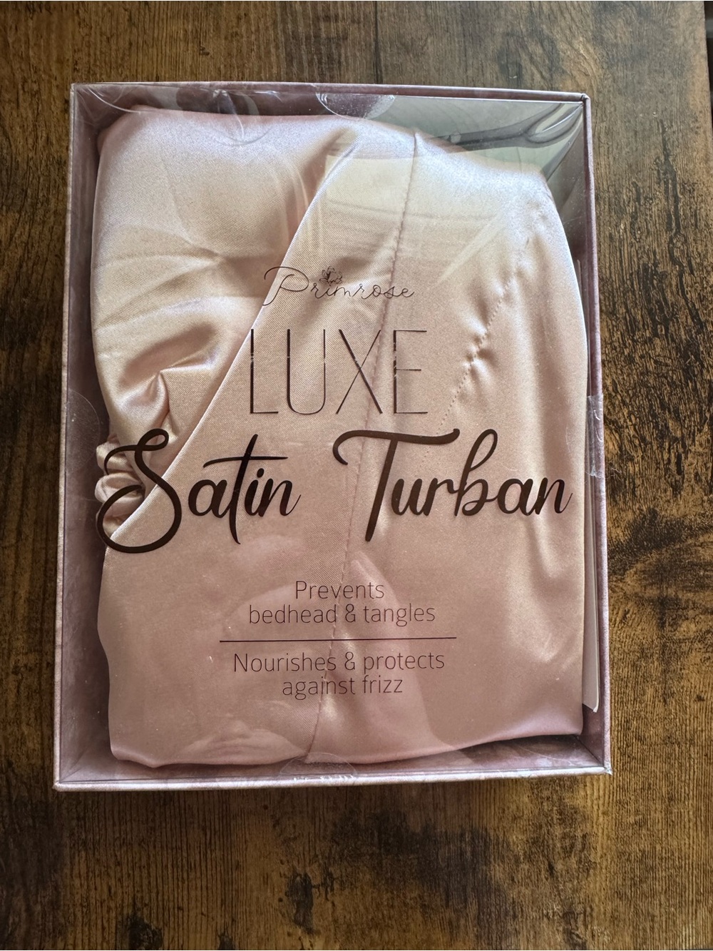 Satin Hair Wrap/ Towel